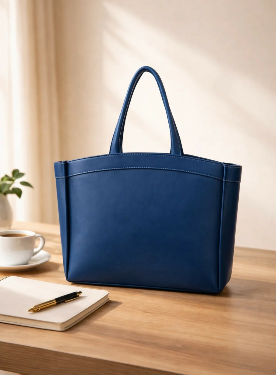 Curved Tote Bag | Women Bags | Large | Brand New