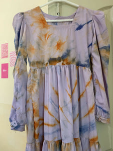 Tie & dye long Frok | Women Froks & Maxis | Medium | New