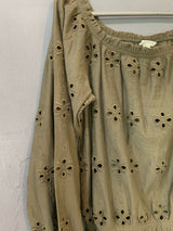H&M | Women Tops & Shirts | Medium to Large | Green | Preloved