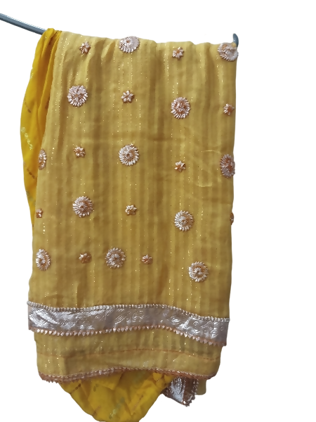 Gota Work Suit | Women Locally Made Formals | Medium | Worn Once