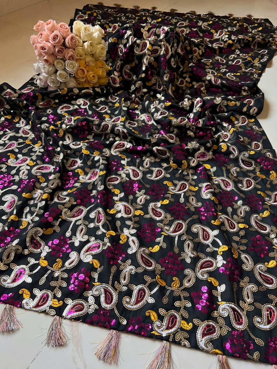 Fancy Embroidered Shawls | Women Clothing | Brand New