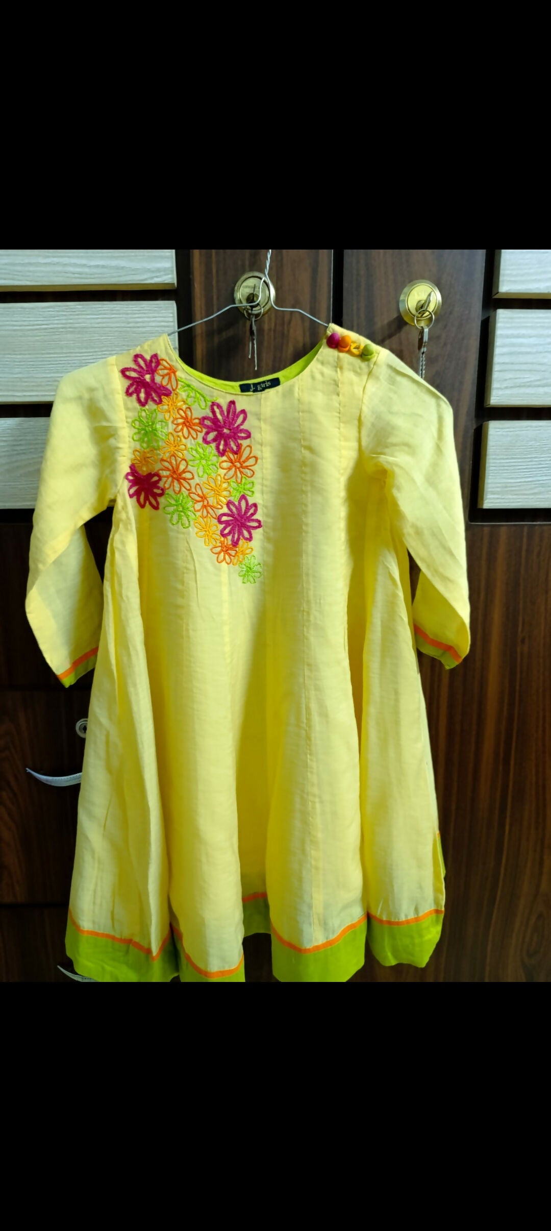 Junaid Jamshed | Girls Skirts & Dresses | Size: 4 to 6 Yrs | Worn Once