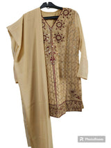 Golden & Maroon Lehnga | Women Locally Made Formals | Medium | New
