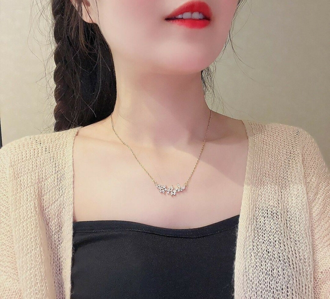 Flower Necklace-290 | Women Jewelry | Necklaces & Pendants | Brand New