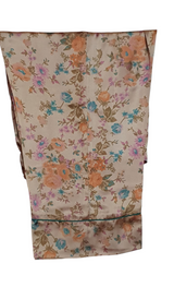 Brown Shamoz Silk PJ Set | Women New PJ Set | Women Loungewear & Sleepwear | Large | New