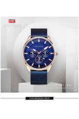 Buy Mini Focus Blue Mesh Blue 45 mm Dial Quartz Gents Watch- MF0178G-4 in Pakistan