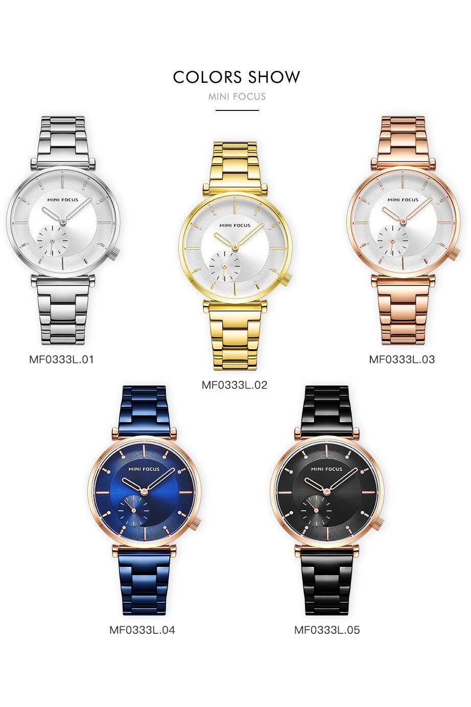 Buy Mini Focus Ladies Watch- MF0333L-1 in Pakistan