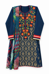Bonanza Satrangi | Women Branded Kurta | Small | Worn Once