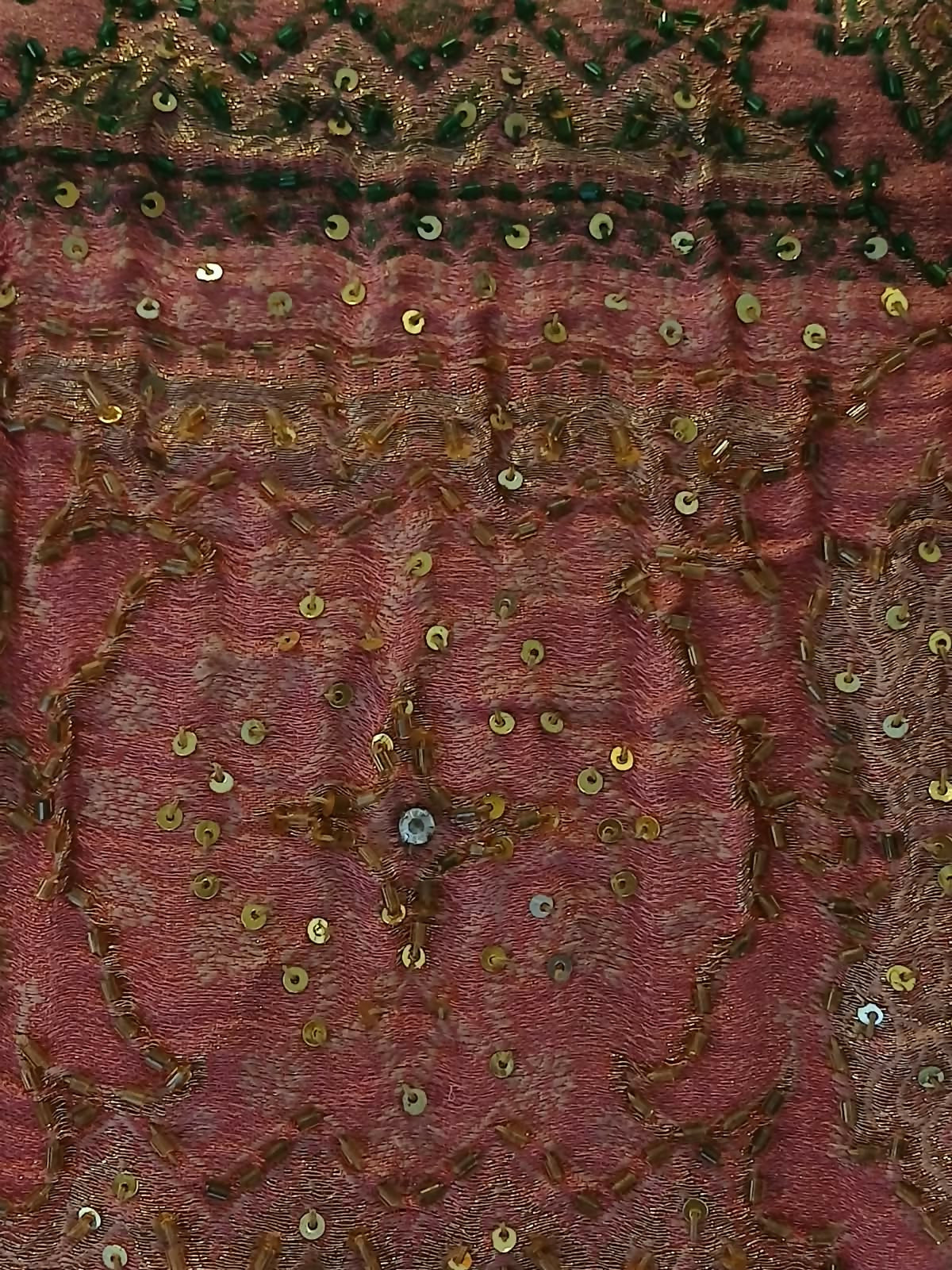 Beautiful Banarsi Embroidered Shawl | Women Accessories | Duppatas & Shawls | Large | Worn Once