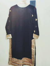 Embroidered Black 2Pcs | Women Locally Made Formals | Large | New