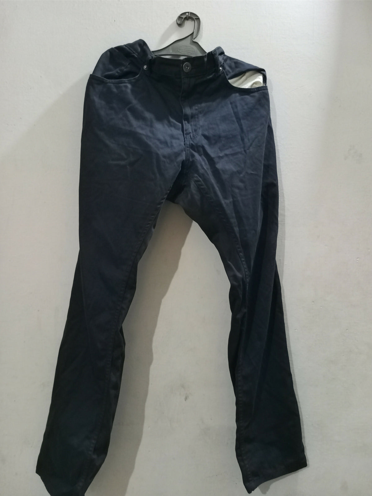Dark Blue Pants | Men Jeans & Bottoms | Size: 38 | Worn Once
