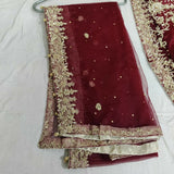 Fabolous Red Bridal Suit | Women Bridals | Medium | Worn Once