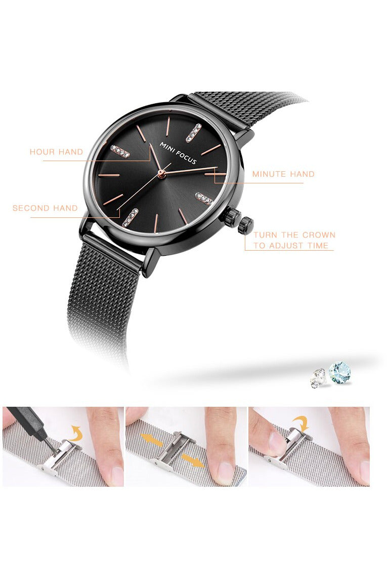 Buy Mini Focus Ladies Watch- MF0036L-3 in Pakistan
