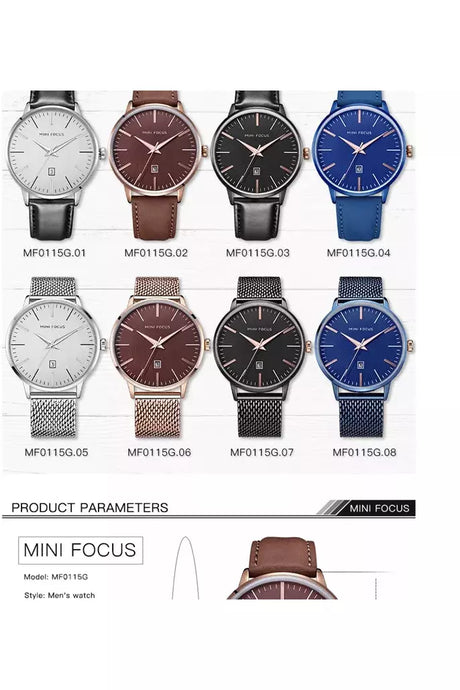 Buy Mini Focus Mens Watch 0115G-8 in Pakistan