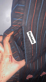 Edenrobe Embroided Shirt / kurta | Women Branded Kurta| Long black Embroided shirt branded| X Large | Preloved