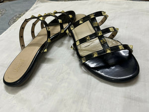 Unze London | Black Flats | Women Shoes | Size:38 | Preloved