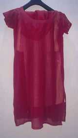 3 piece Maroon Formals| Women Locally Made Formals | Small | Preloved