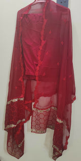 Maroon 3Pcs | Women Locally Made Formals | Large | Worn Once