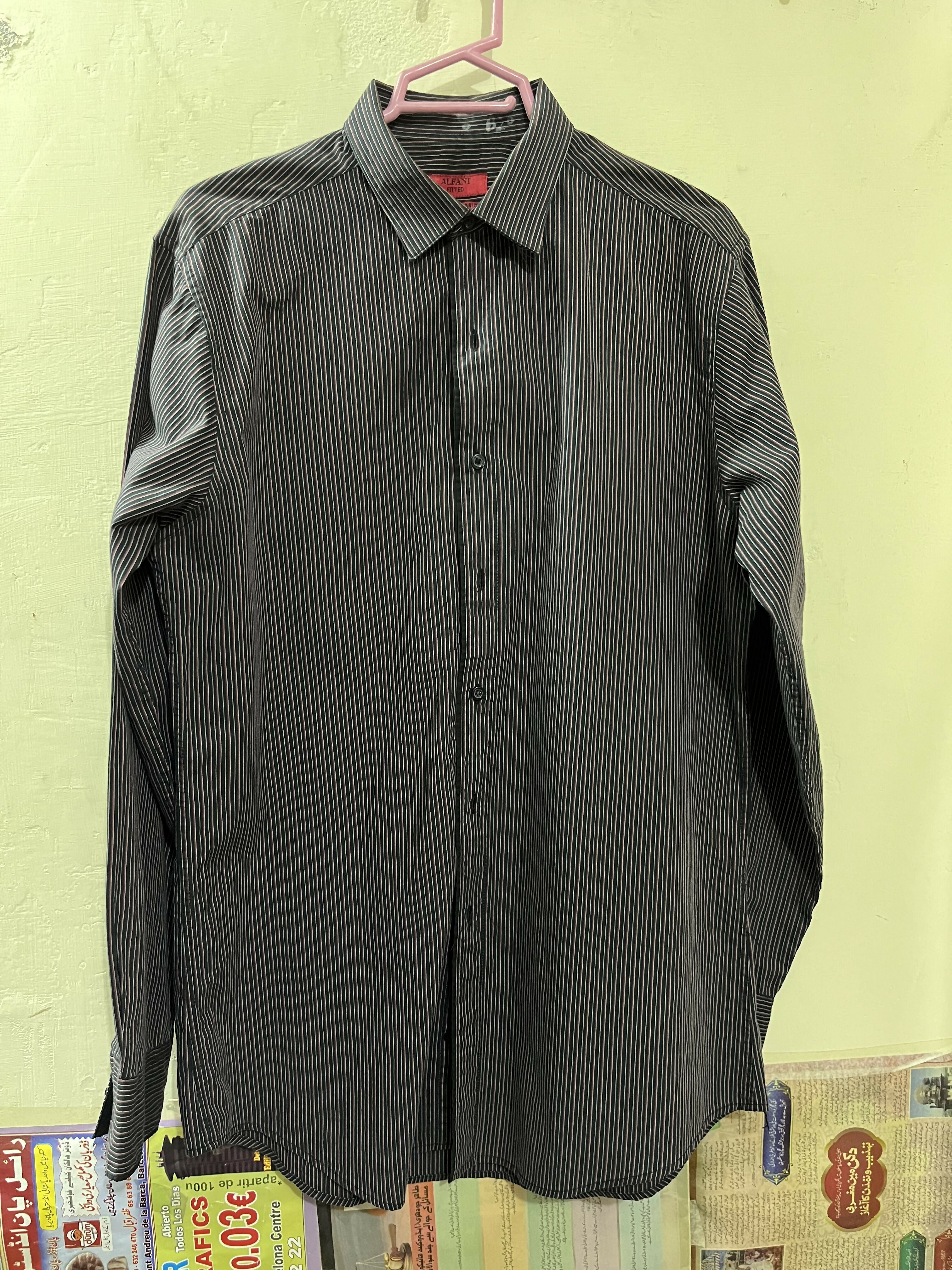 ALFANI (USA) | Fitted Button Down Shirt | Men T-Shirts & Shirts | Preloved