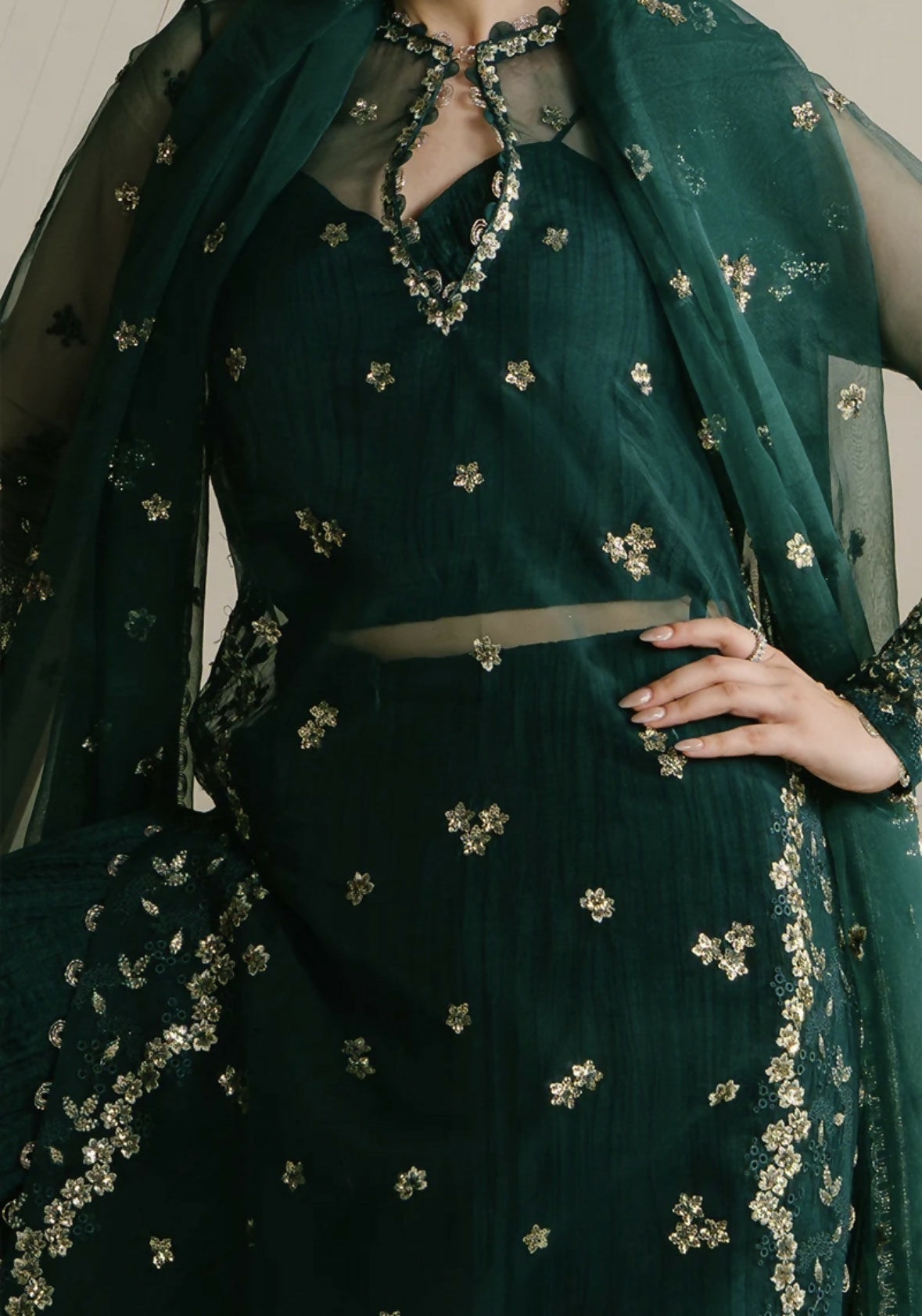 Ayzel | Women Branded Formals | XSmall | Green | Brand New
