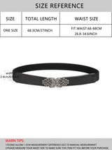 Buy SHEIN Hollow Scroll Metal Buckle Belt in Pakistan