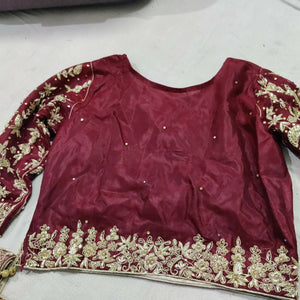 Deep Red Bridal Suit | Women Bridals | Medium | Worn Once