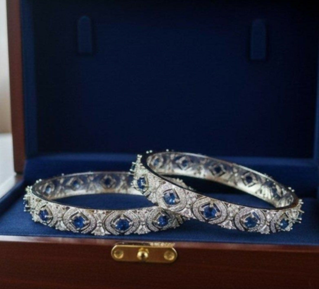 Round Stone Bangle Set-00012 | Women Jewelry | Bangles/Bracelets | Brand New