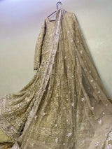 Soraya | Elegant Bridal Maxi | Women Bridals | Beige | XLarge | Preloved
