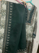 Ethnc | Women Branded Kurta | Medium | Green | Preloved
