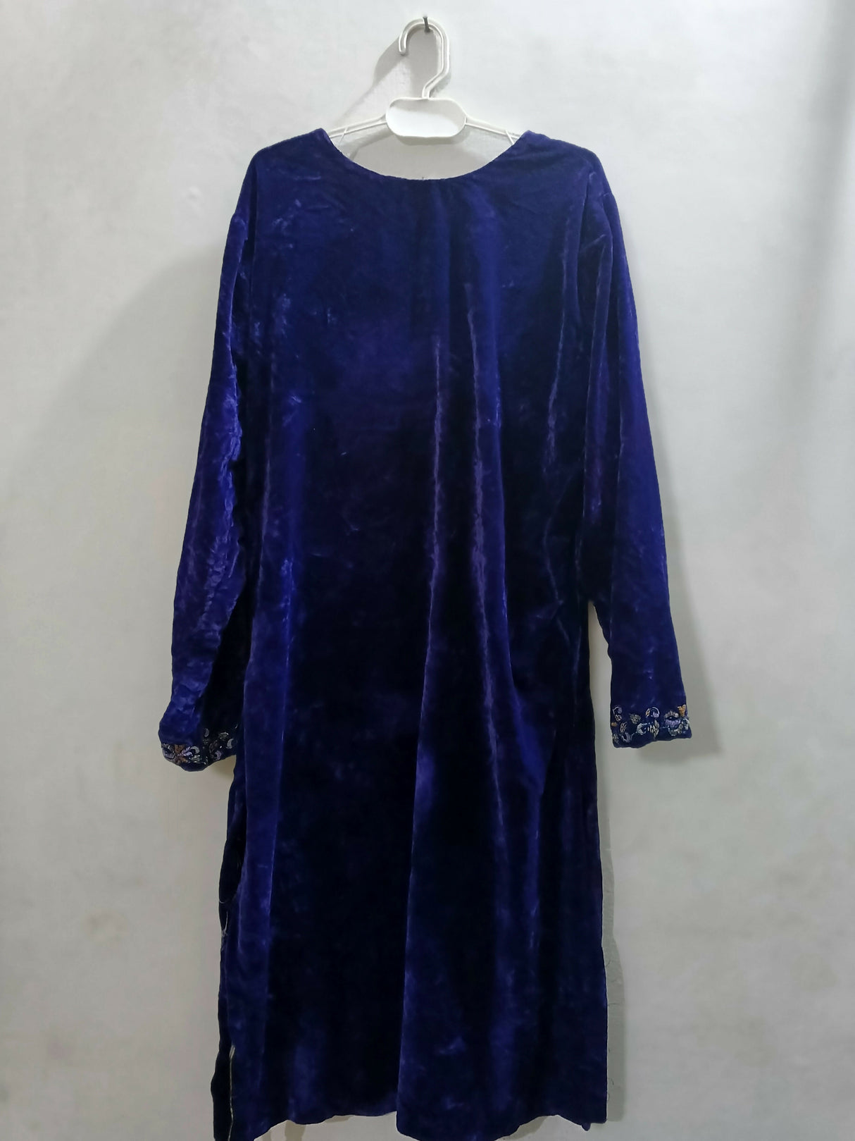 Blue Velvet Suit | Women Locally Made Formals | Medium | Preloved