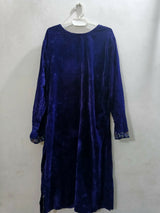 Blue Velvet Suit | Women Locally Made Formals | Medium | Preloved