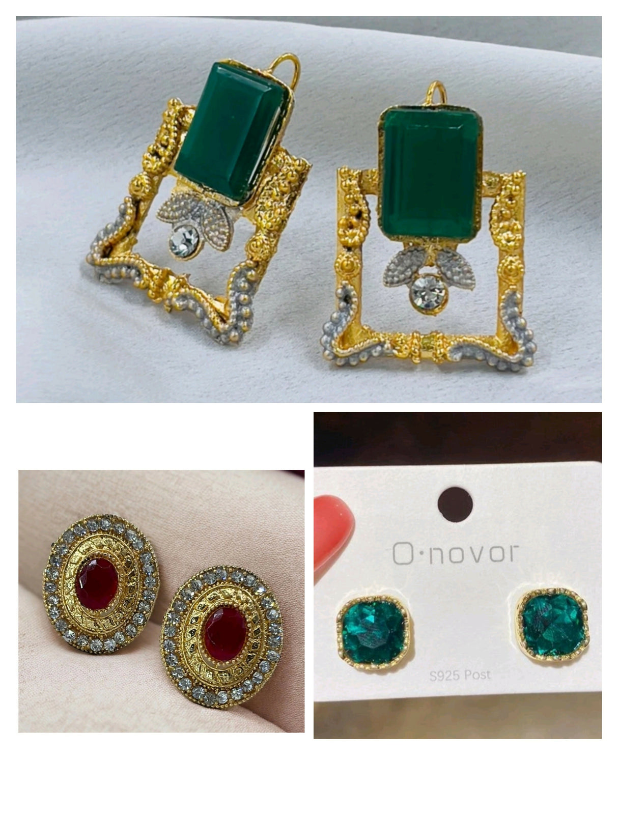 Pack of 3 pairs of earrings (200-176-737) | Women Jewelry | Earrings | Brand New