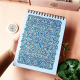 Leaves Doodle Periwinkle Sketchbook | For Your Home | Books | New