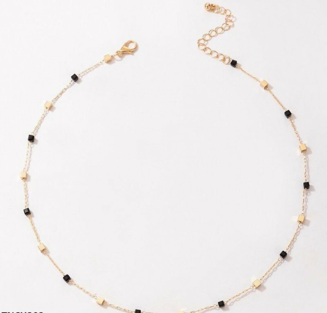 Square Plain Chain Necklace-303 | Women Jewelry | Necklaces & Pendants | Brand New