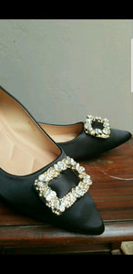 Stylo | Fancy Black Pumps | Women Shoes | Size: 42 | New