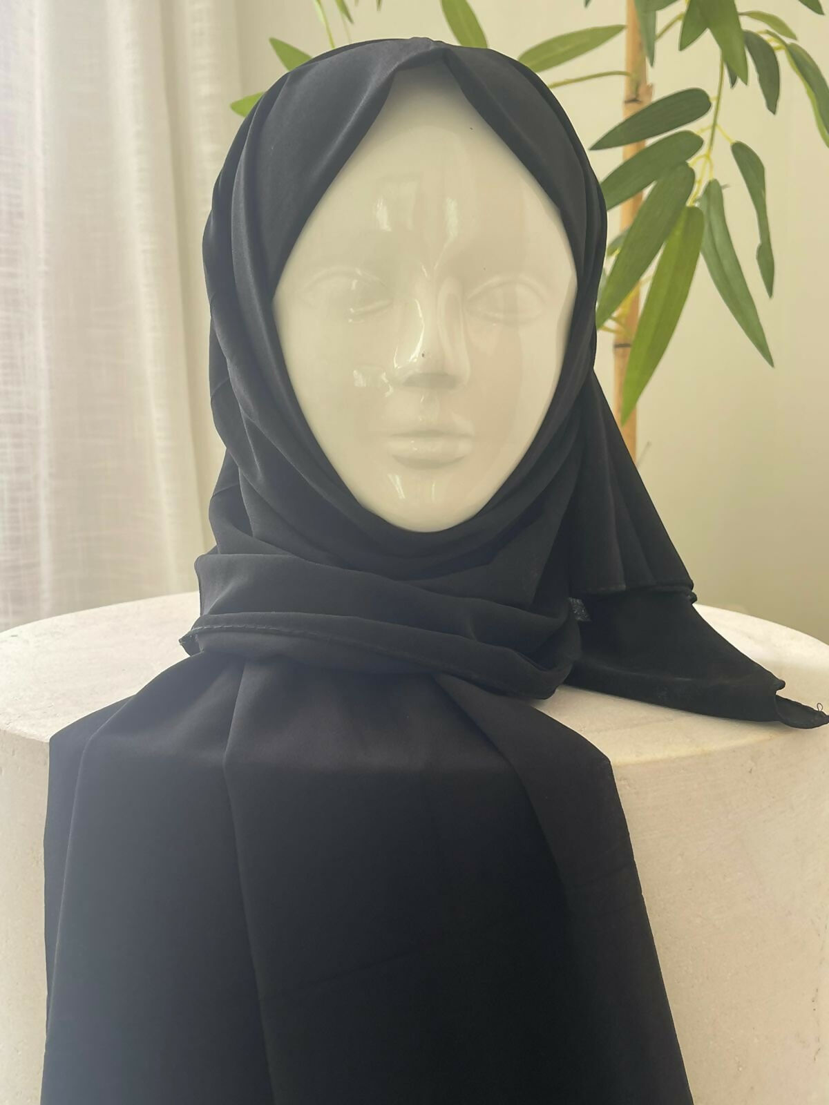 Plain Black Hijab | Hijab and Scarves | Brand New