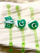 Light Wristbands | Kids | Boys Accessories | Green & White | Brand New