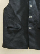 Black Waist Coat | Kids | Boys Shalwar Kameez | Size: 22 | Worn Once