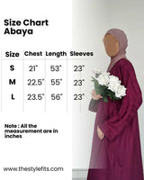 Everyday Front Open Abaya | Women Accessories | Abaya | Colors: 4 | Brand New