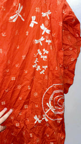 Alkaram | Women Branded Kurta | Orange | XSmall | Preloved