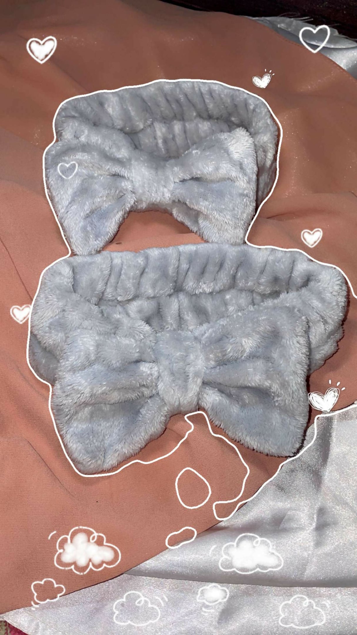 Grey Pinteresty Stretchable Hair Bands | Kids | Girls Accessories | Preloved
