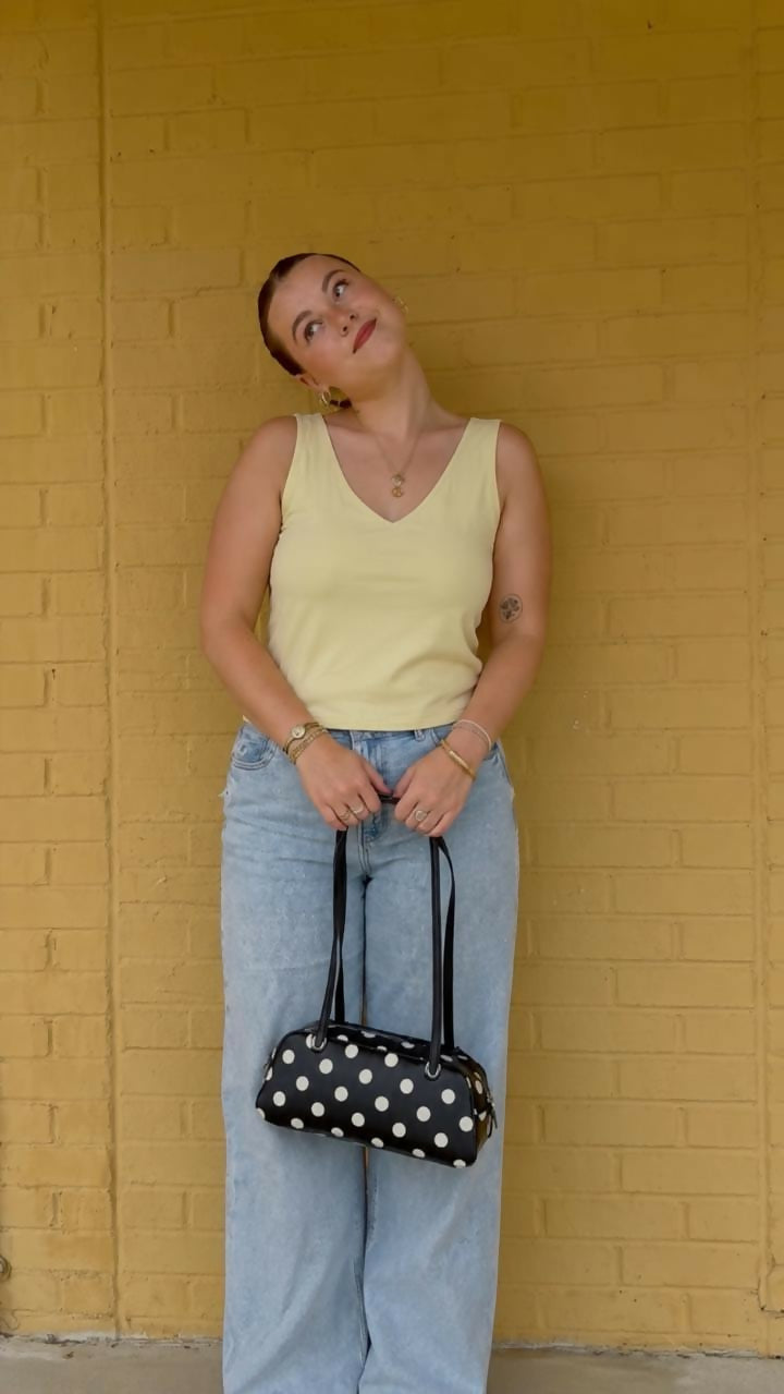 Pastel Green Tank Top | Women Tops & Shirts | Medium | Preloved