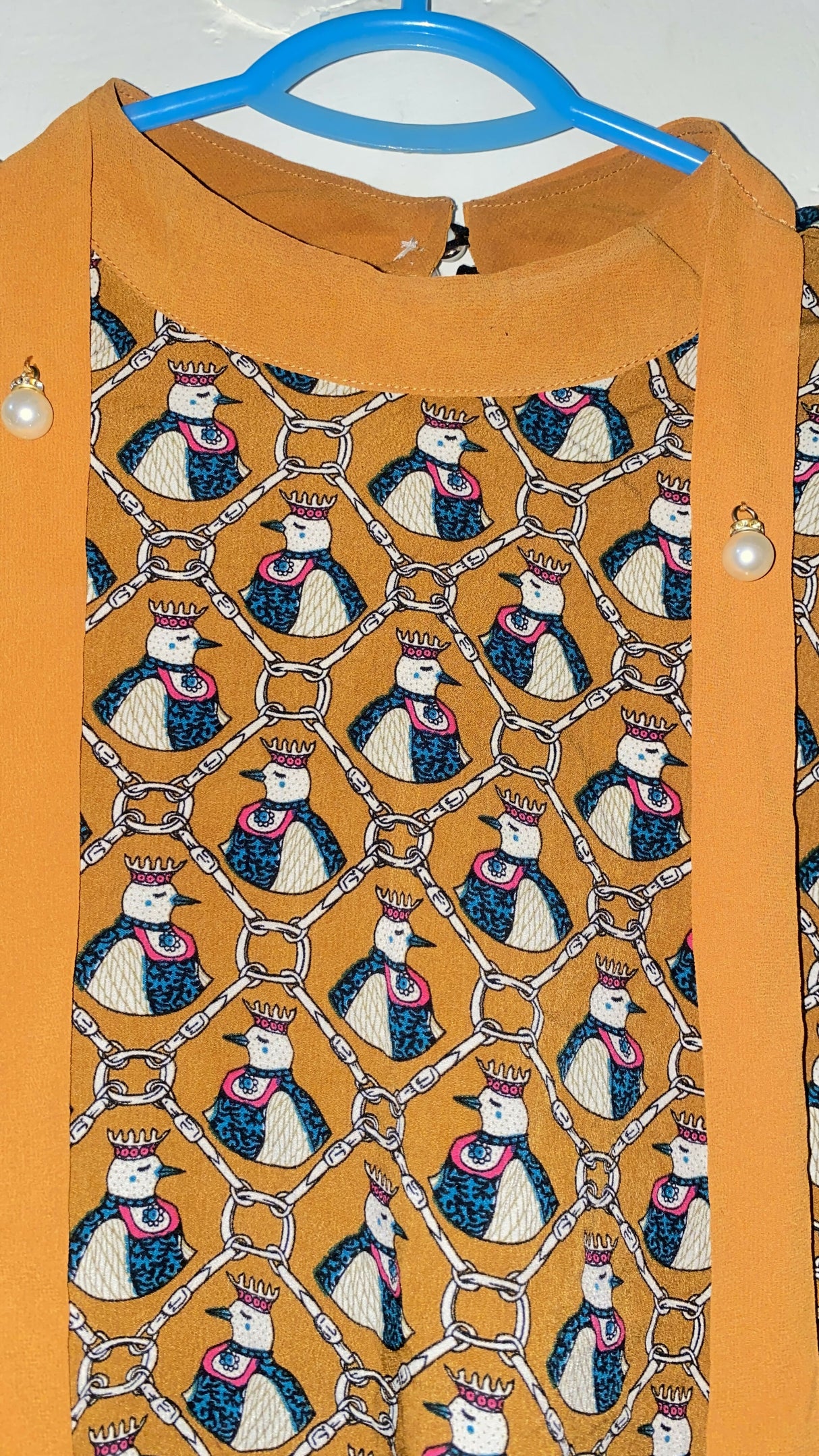 Printed Loose Shirt | Women Tops & Shirts | Medium | Preloved