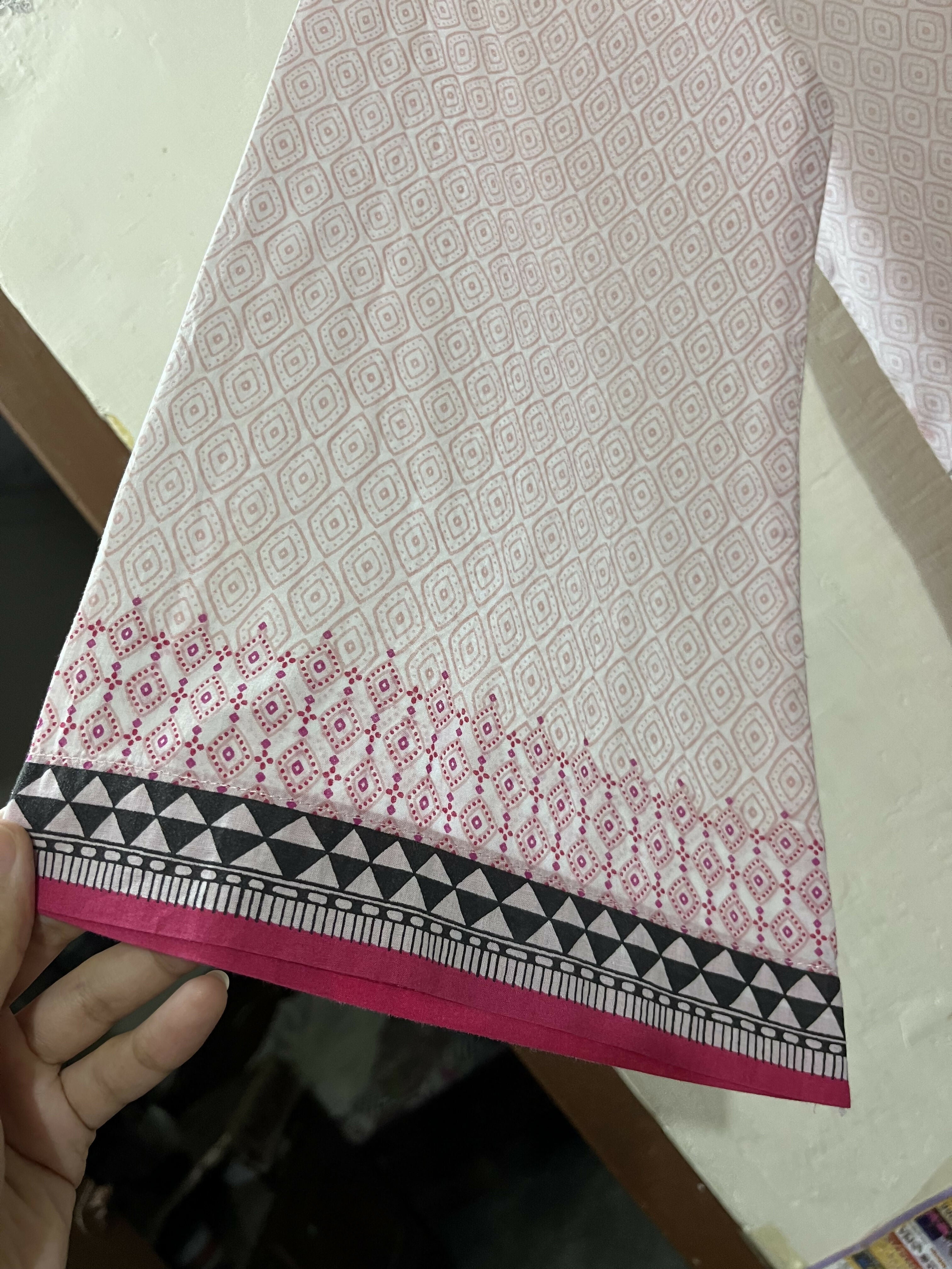 Nishat | Baby Pink Lawn Kurta | Women Branded Kurta | Preloved