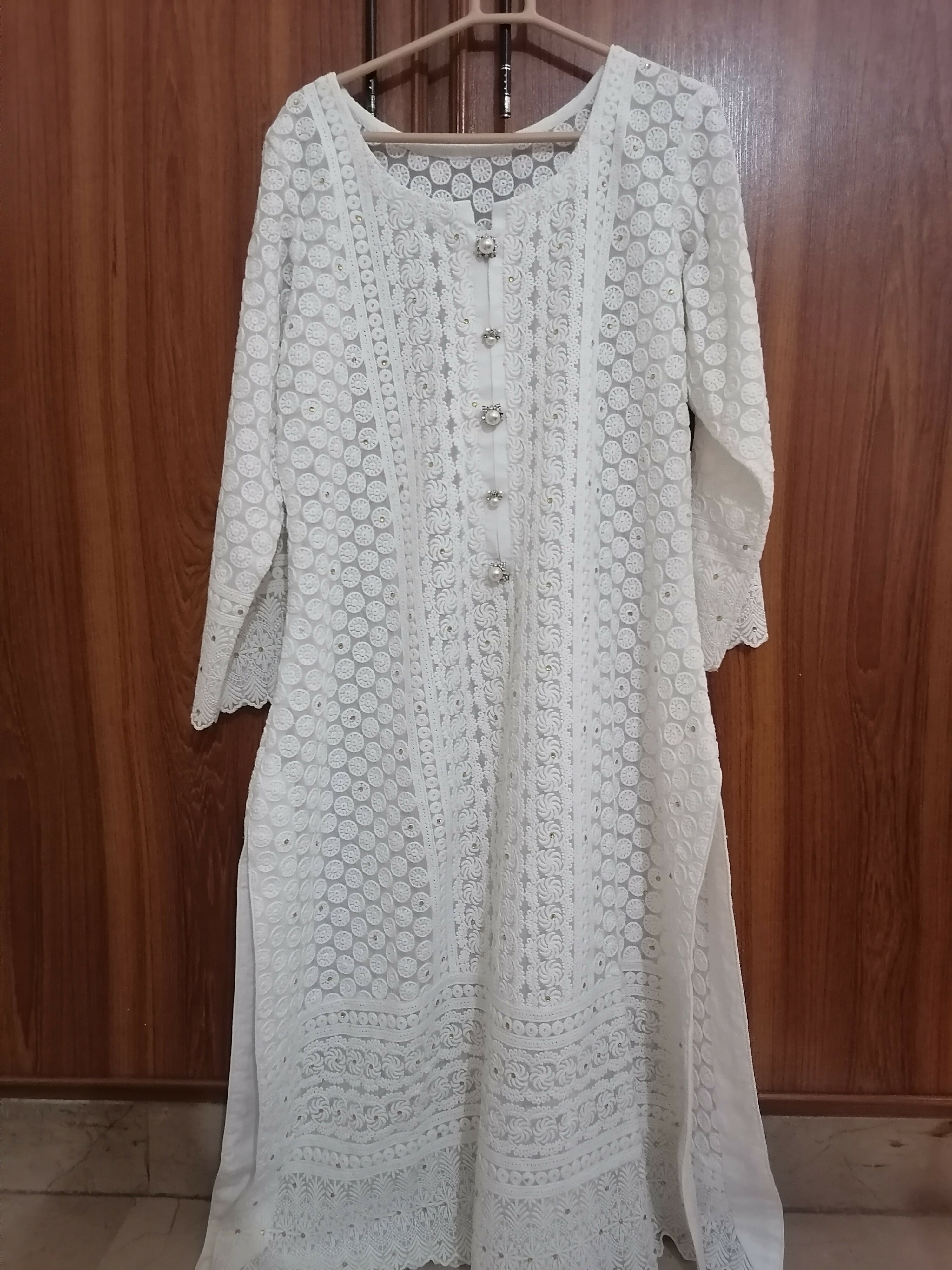 Chiffon Suit | Women Locally Made Formals | X Large | Preloved