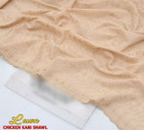 Chikankari & Embroidered Lawn Summer Shawl | Women Accessories | Duppatas & Shawls | Brand New