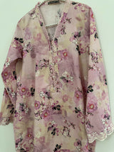 Zellbury | Women Branded Kurta | Pink | Small | Worn Once