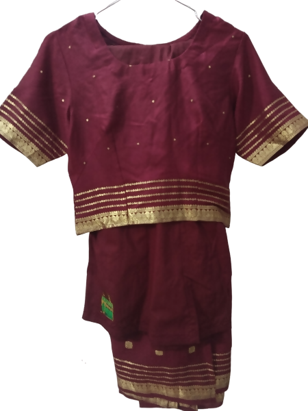 Simple Banarsi Saree | Women Locally Made Formals Sarees | Medium | Worn Once