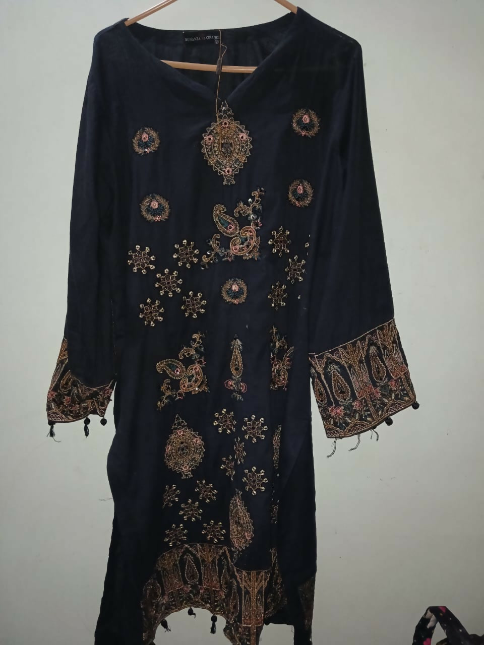 Bonanza Satrangi | Women Branded Kurta | Large | Preloved