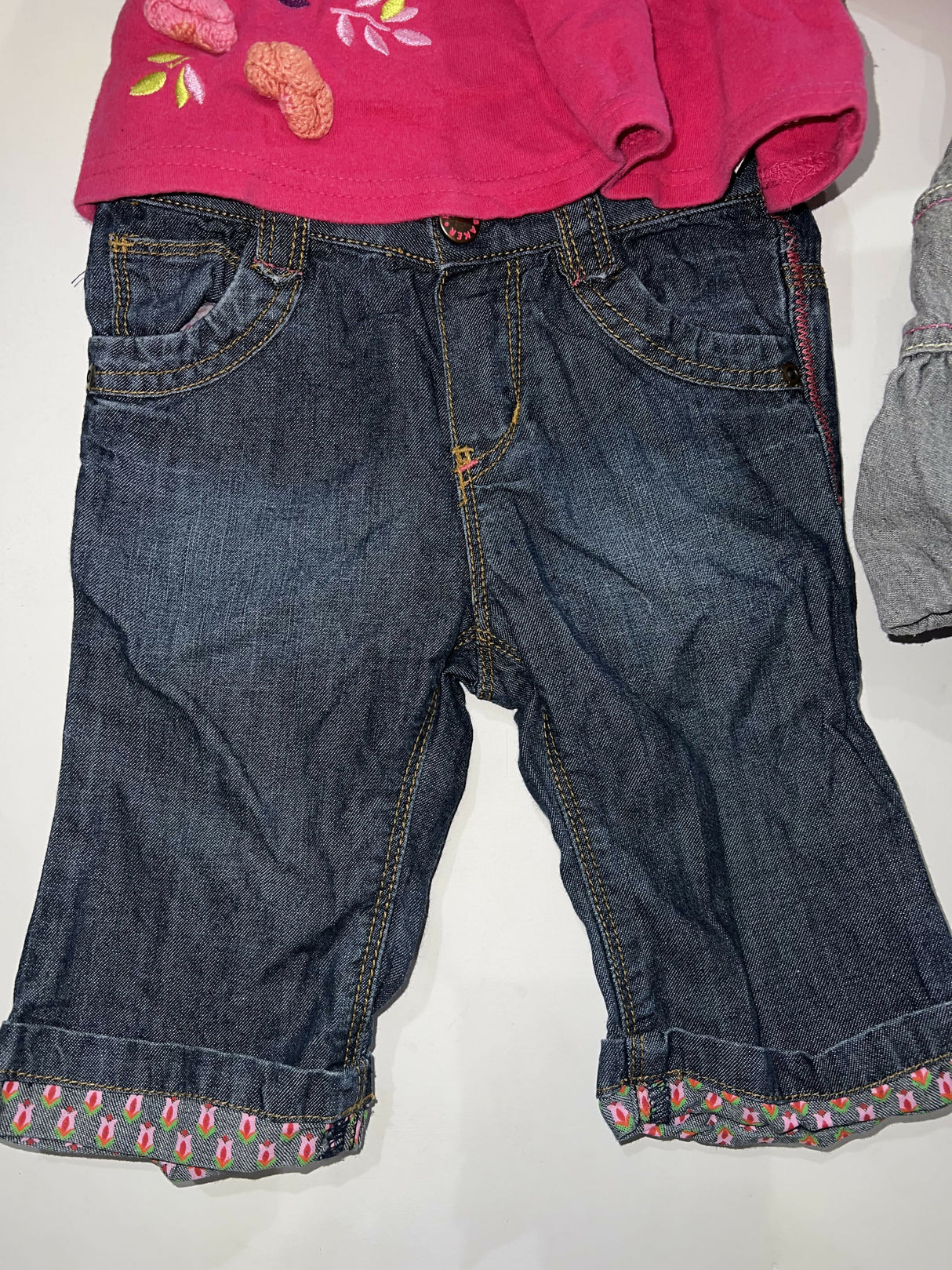 2 Beautiful Pairs | Kids | Girls Tops & Shirts | Size : 7 to 18 Months | Worn Once